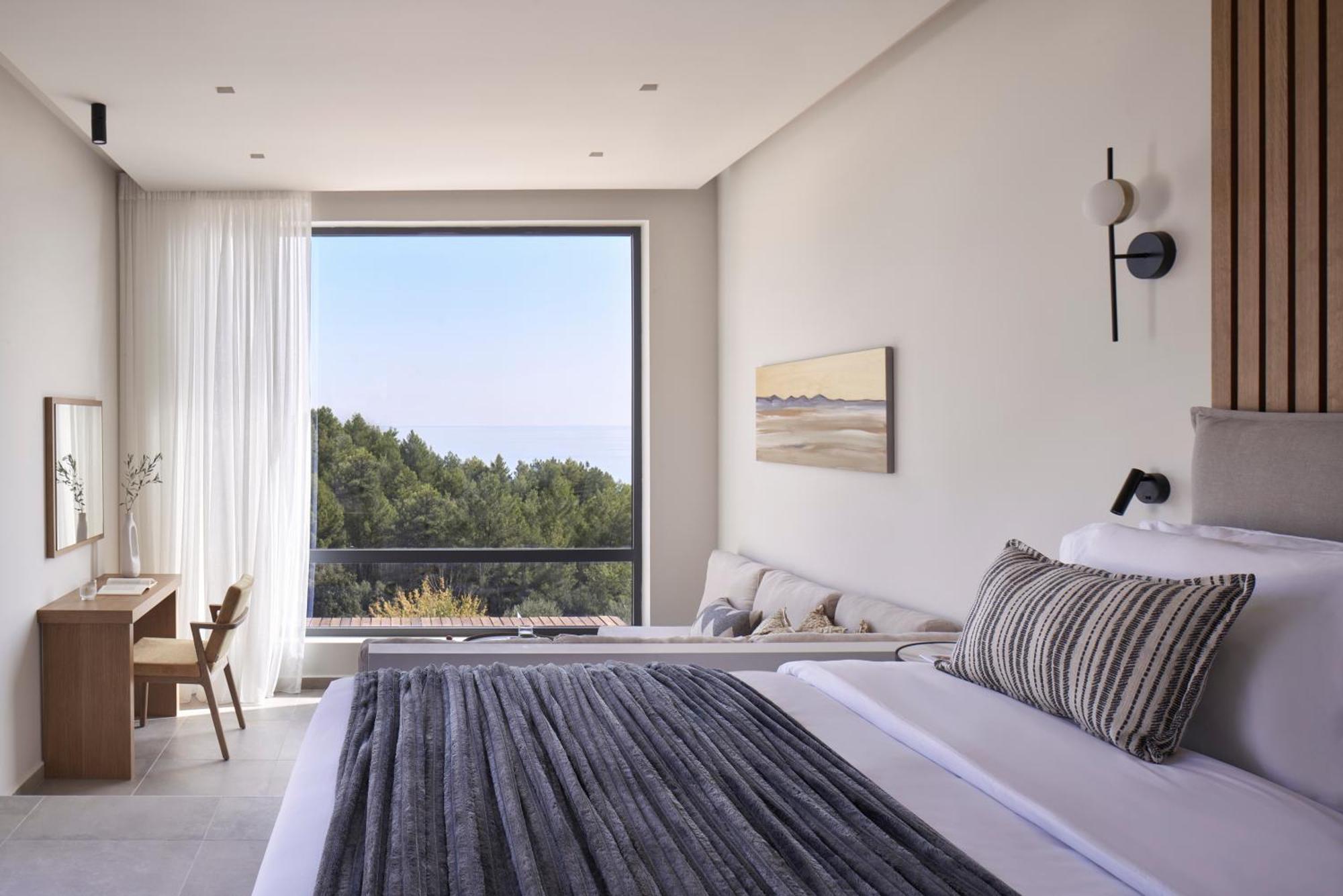 Celestial All Suites Afrato الغرفة الصورة